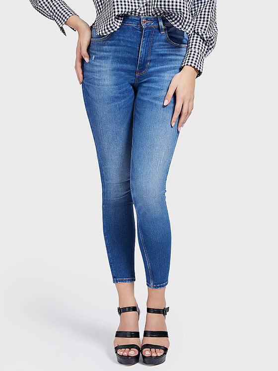 High waist skinny jeans - 1