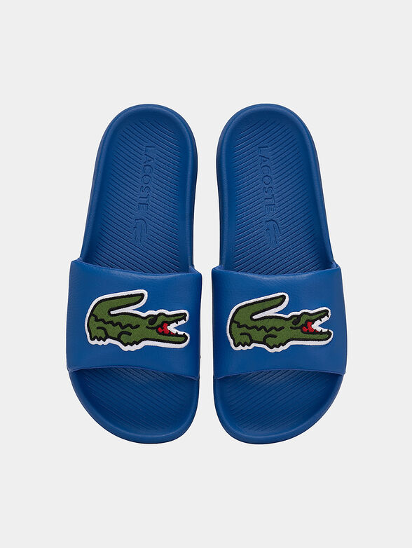 Blue beach slippers - 6