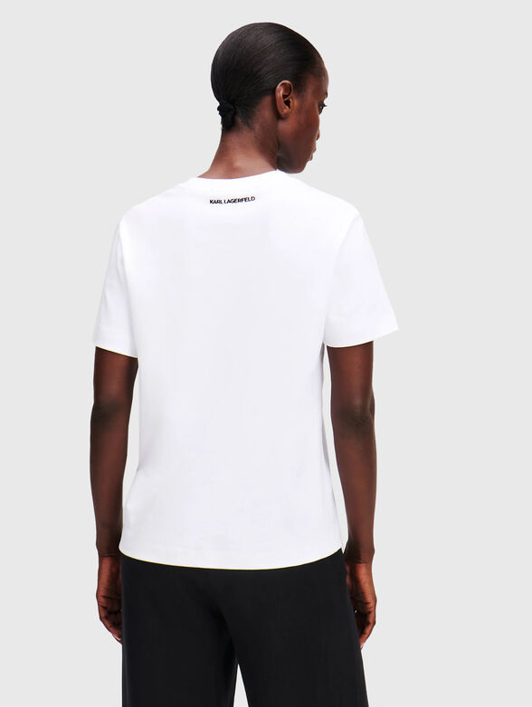 Cotton T-shirt with logo print - 2