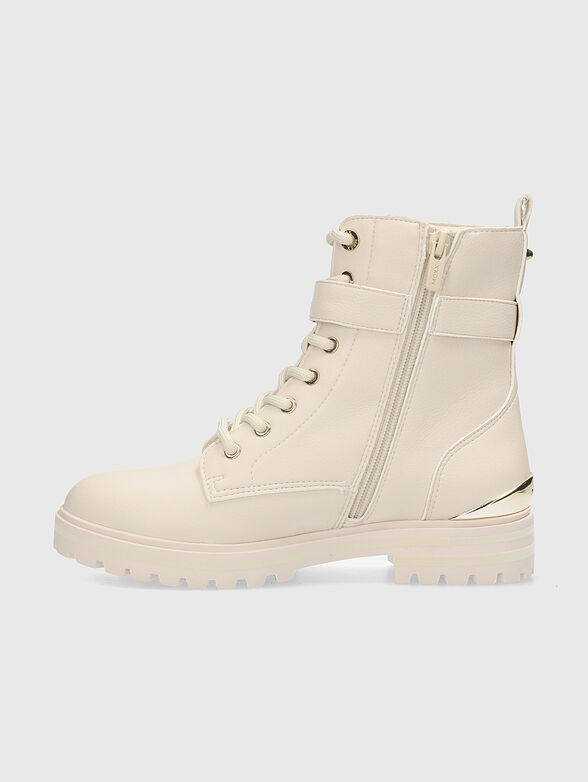 KYANA black boots with logo accent - 4