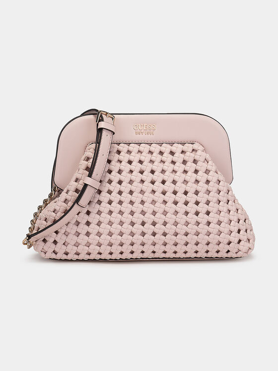 Τσάντα φάκελος SICILIA σε απαλό ροζ χρώμα - 1