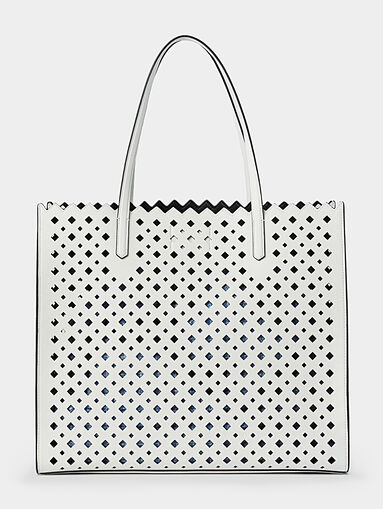 K/Skuare bag with perforaited details - 3