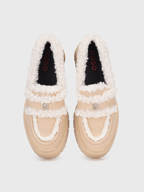 KRIS loafers with logo - 6