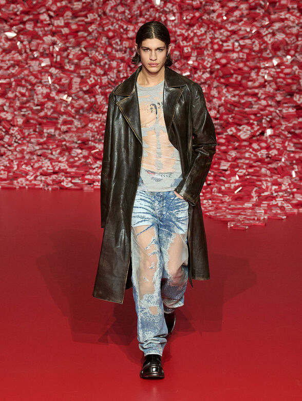 D-HAMMER leather boots - 1