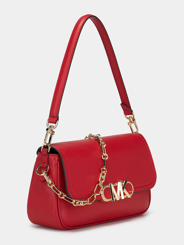 Shoulder bag with logo accent - 4