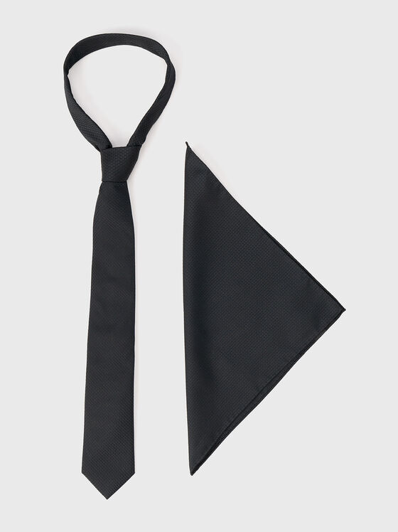 Silk tie with print - 1