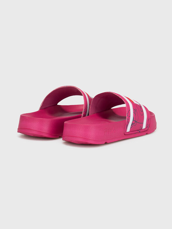 MORRO BAY P fuxia beach slippers - 3