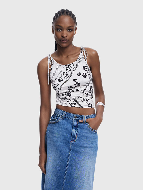 LAUGI denim midi skirt - 5