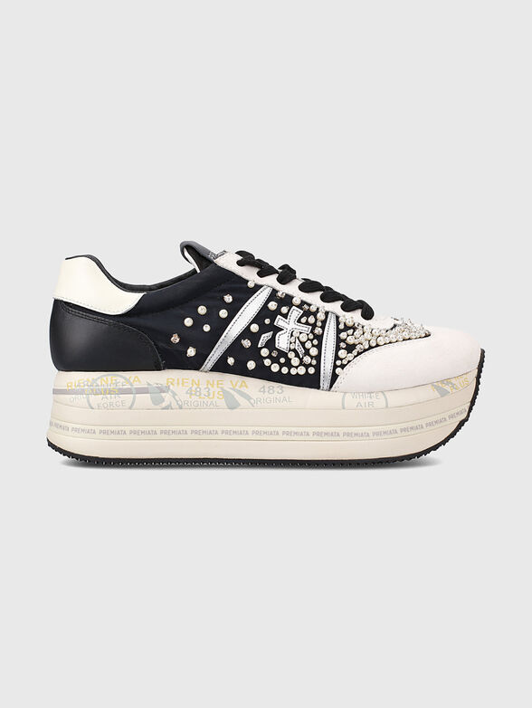BETH sneakers with beads - 0