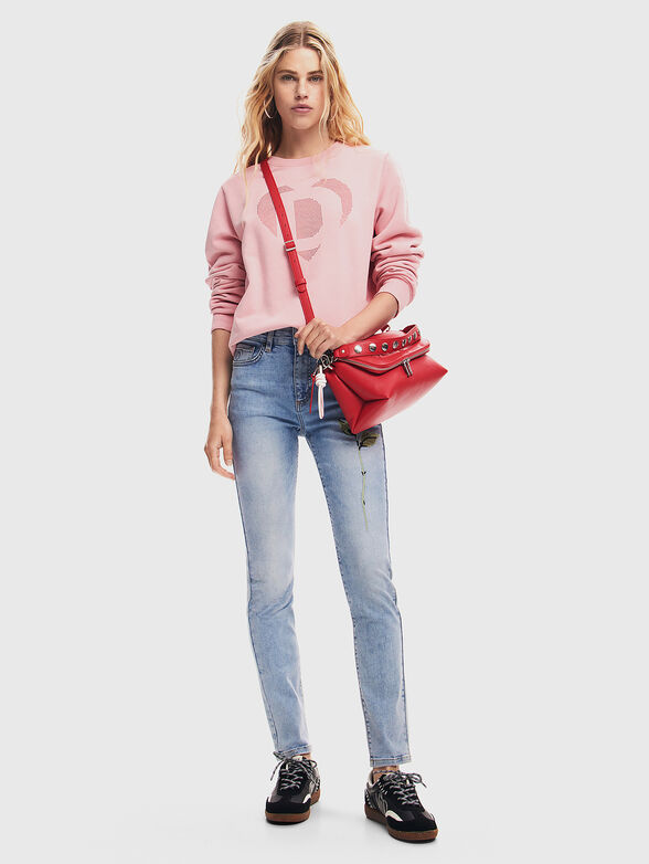 AINA jeans with floral embroidery - 6