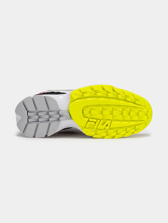 DISRUPTOR black sneakers with colorful accents  - 5