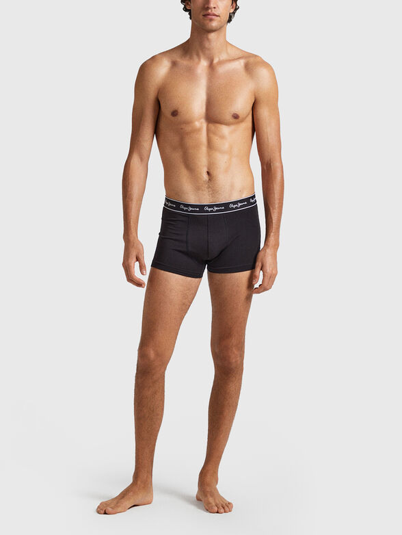 Set of three black boxers - 1
