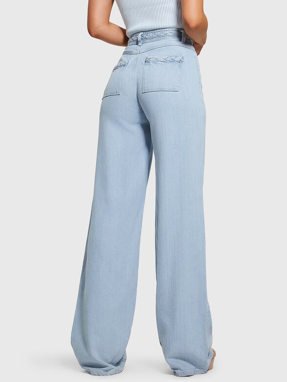 Jeans with accent wide legs - 2