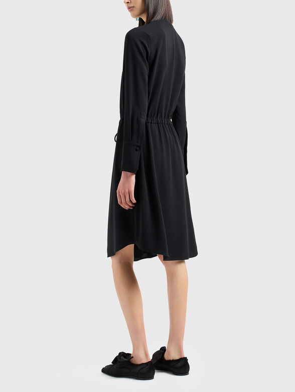 Mini dress with long sleeves - 2