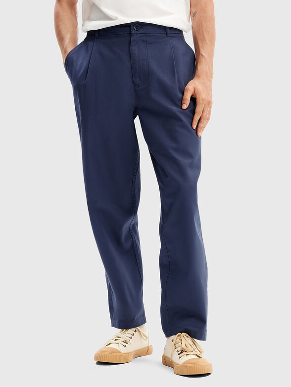 Dark blue trousers - 1