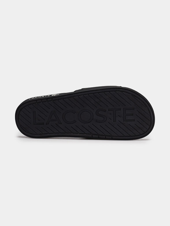 Beach slippers with accent logo - 5
