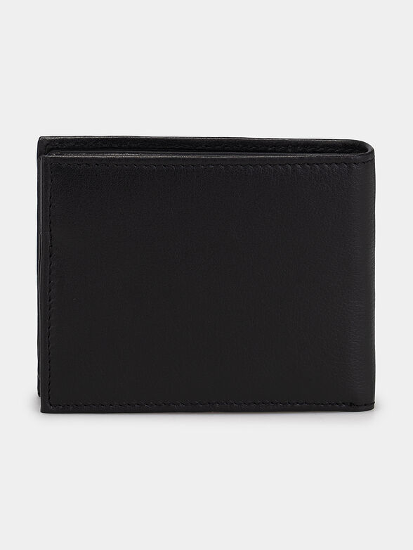 Leather wallet with logo detail - 2