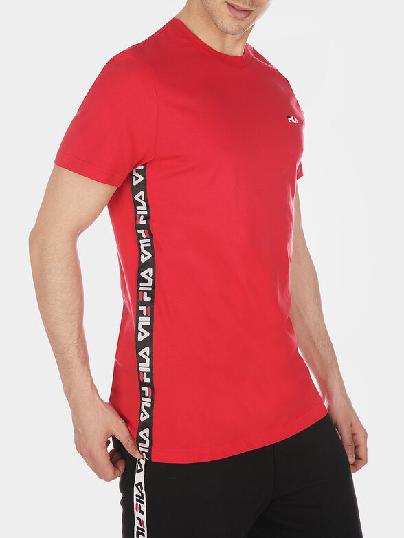 TALAN Red T-shirt with logo branding - 2