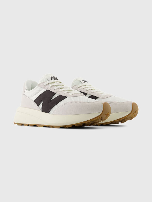 370 textile and suede sneakers - 2