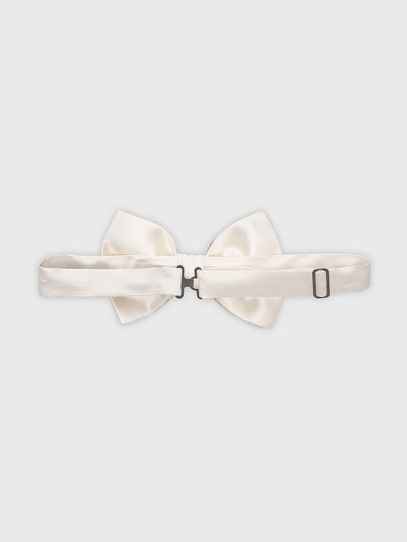 Bow tie with silver threads - 2