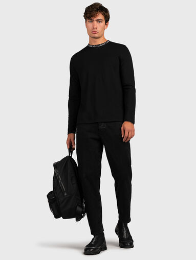 MADS blouse with logo accents - 5