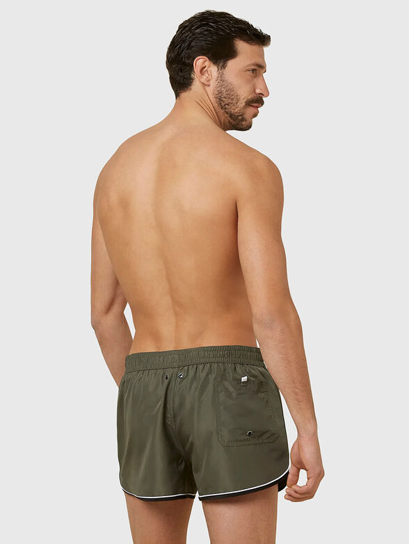 PASSEPARTOUT beach shorts in black - 2