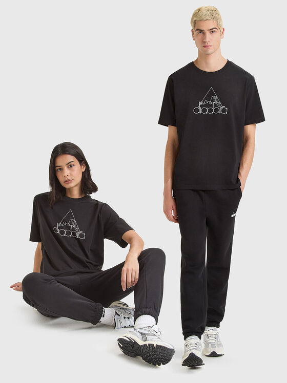T-shirt με τύπωμα λογότυπου - 1