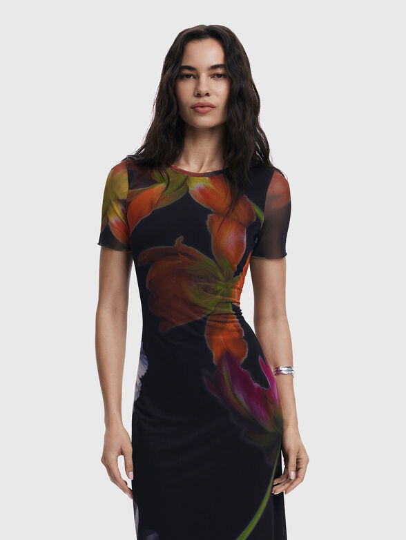 Dress with floral print - 2