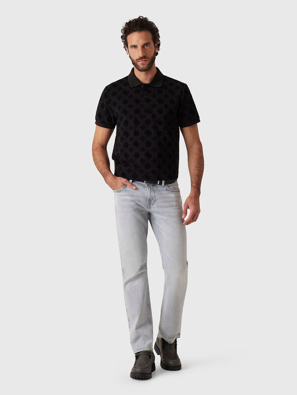 Polo shirt with monogram print - 2
