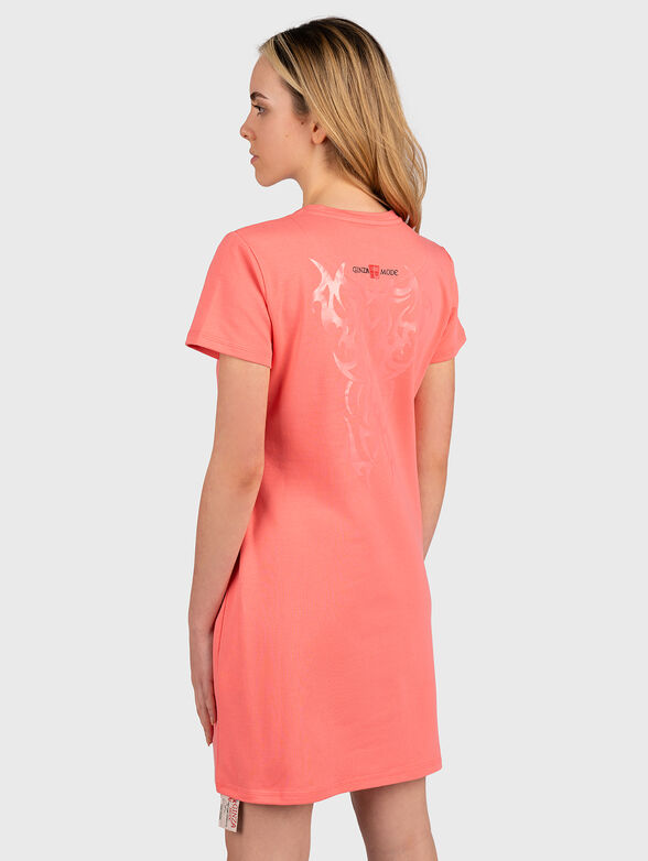 DL010 sports dress with print - 1