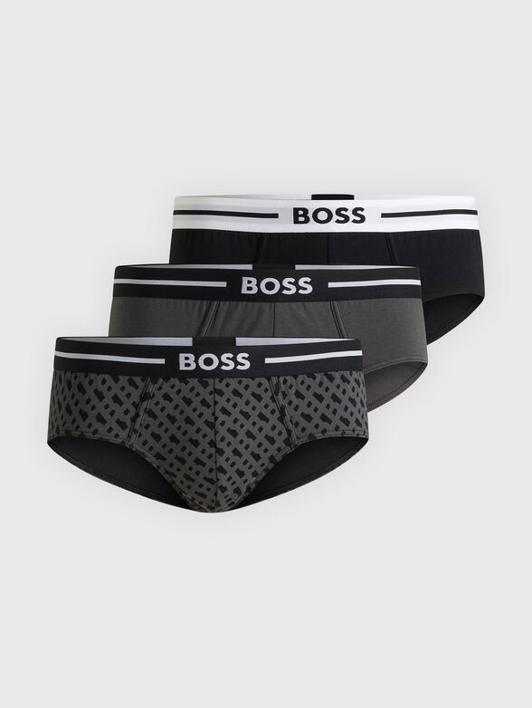 Set of three pairs of cotton briefs - 1