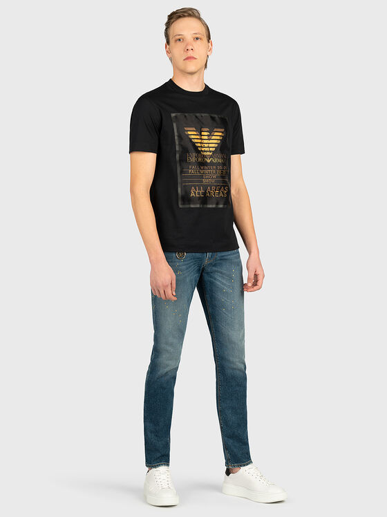 Jeans with splashes - 1