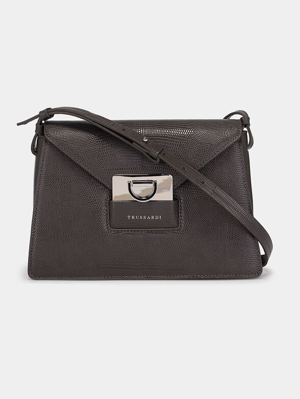IVY black crossbody bag with metal detail - 1