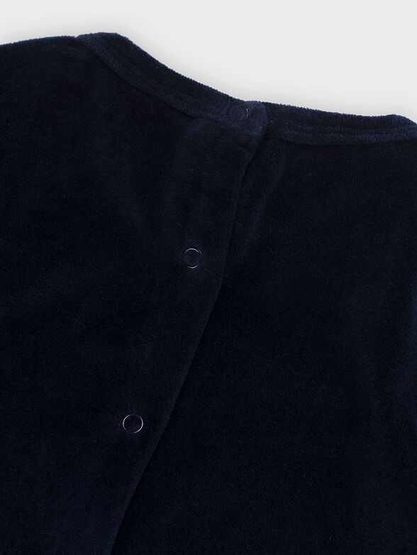 CHENILLE blue jumpsuit - 4