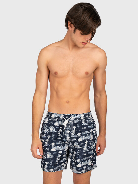 Beach shorts with logo - 1