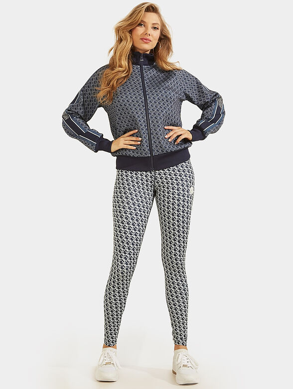 BARBARA sweatshirt with monogram logo print - 2