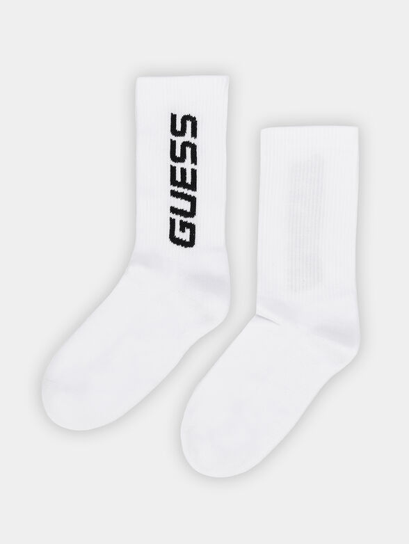 ERIN socks with contrast logo - 1
