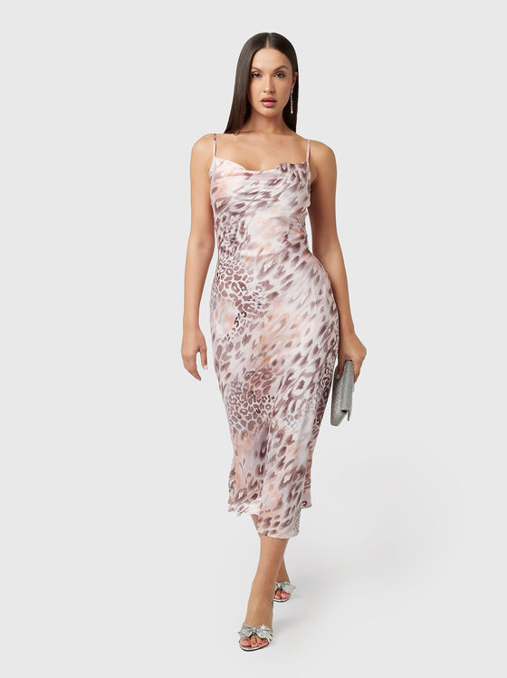 Φόρεμα AKILINA με animal print - 1