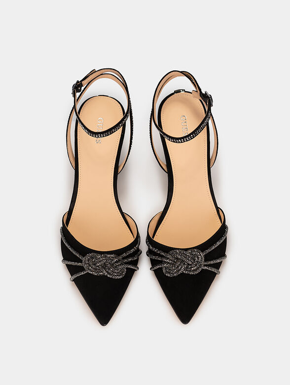 SYENA black heeled sandals - 6