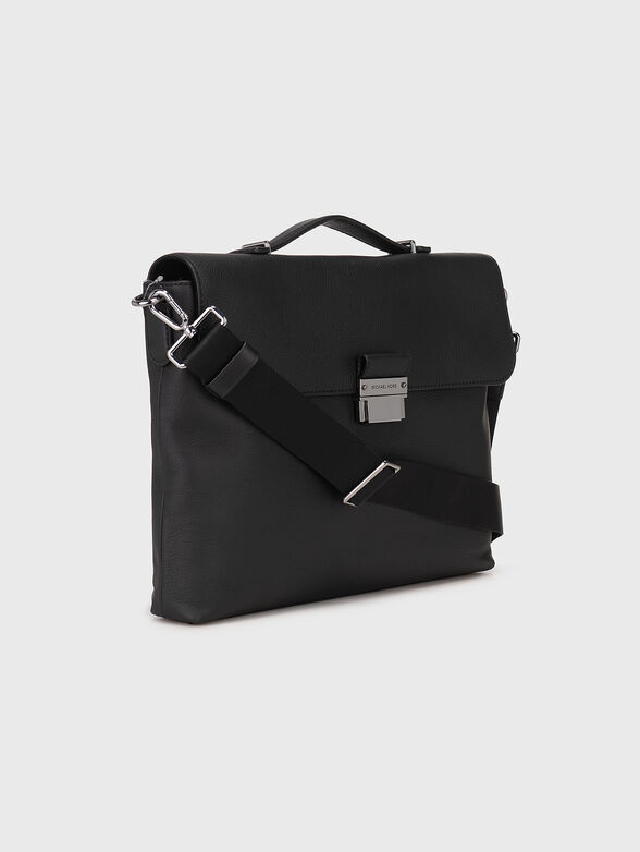 Black leather bag  - 4
