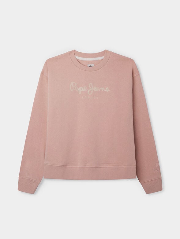 WINTER ROSE cotton sweatshirt - 1