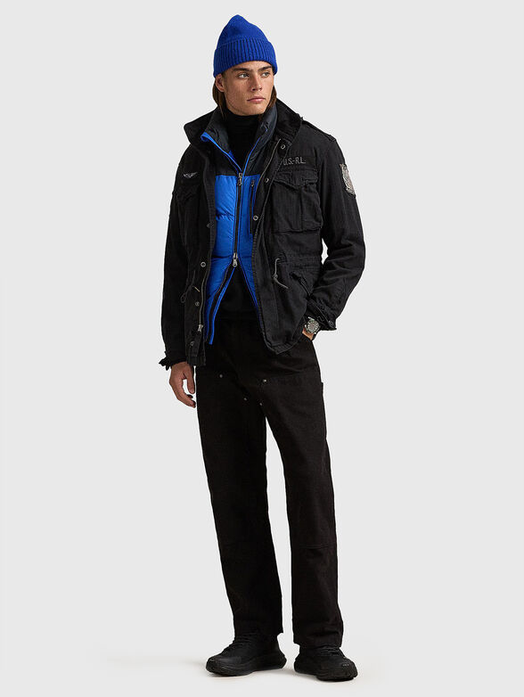 Black transitional jacket - 1