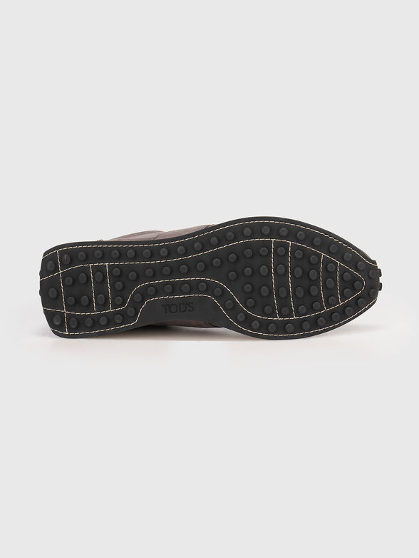 Vintage leather sneakers - 4