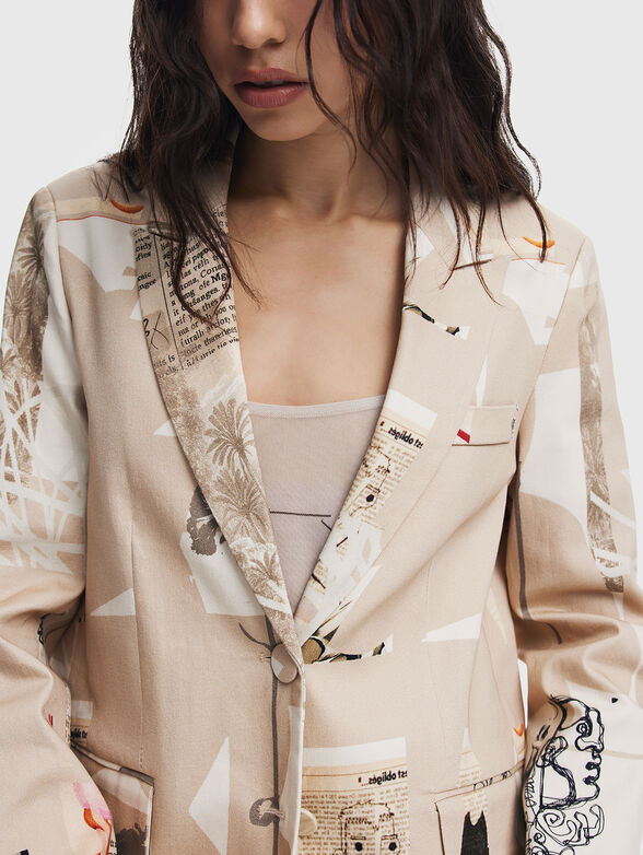 MR. CHRISTIAN LACROIX print jacket - 5