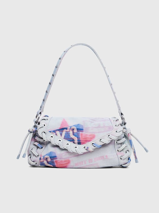 Small denim bag with print - 1