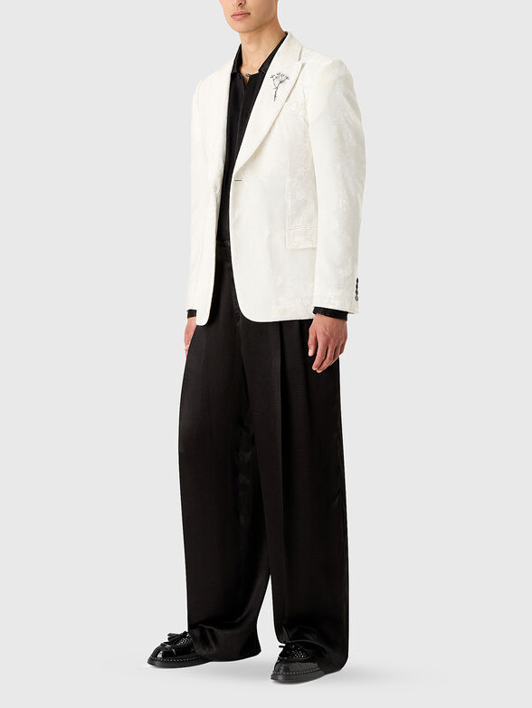 Blazer from viscose blend - 1