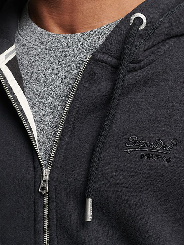 Sweatshirt with pockets and logo detail - 5