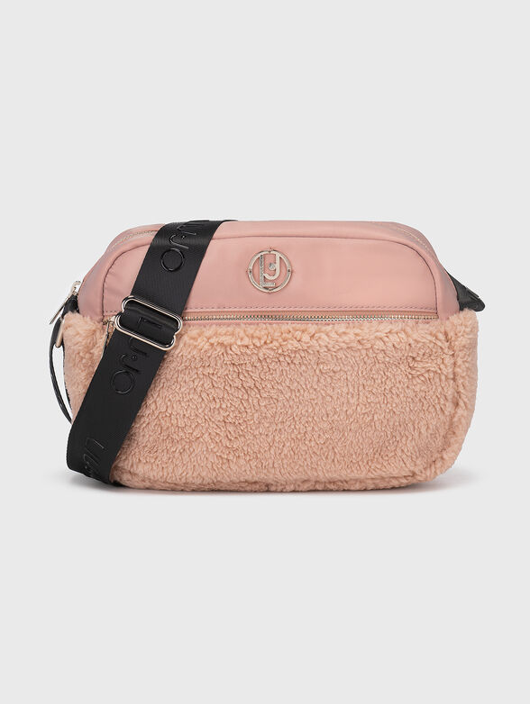 Black crossbody bag with logo  - 1