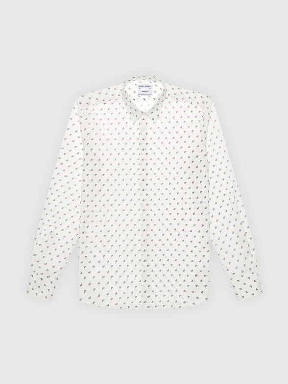 NAPOLI cotton shirt with print - 0
