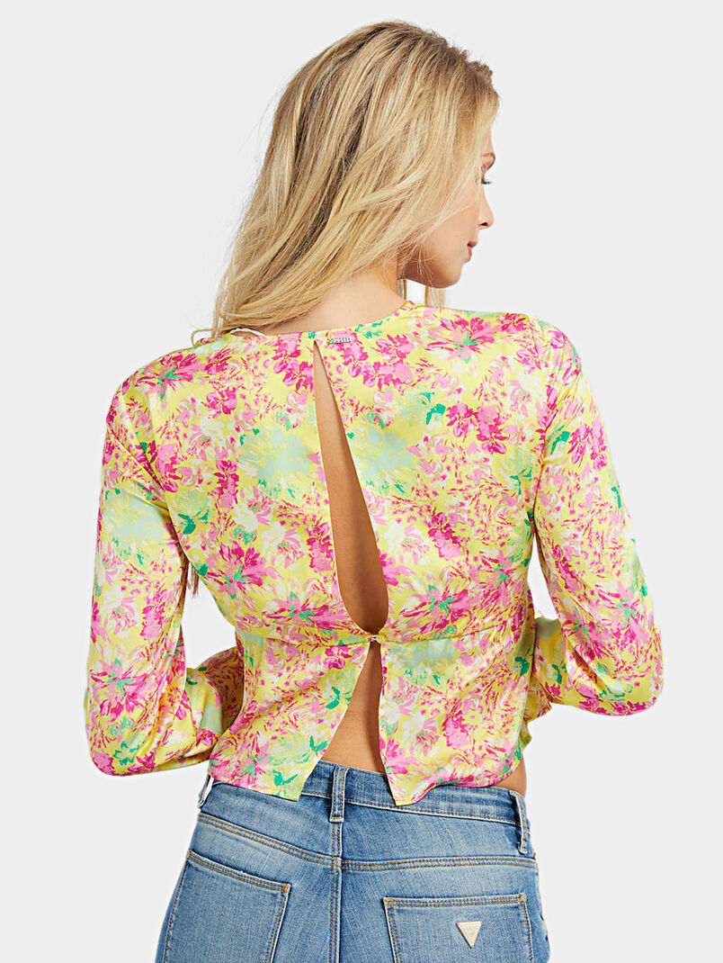 GWEN Blouse with floral print - 3